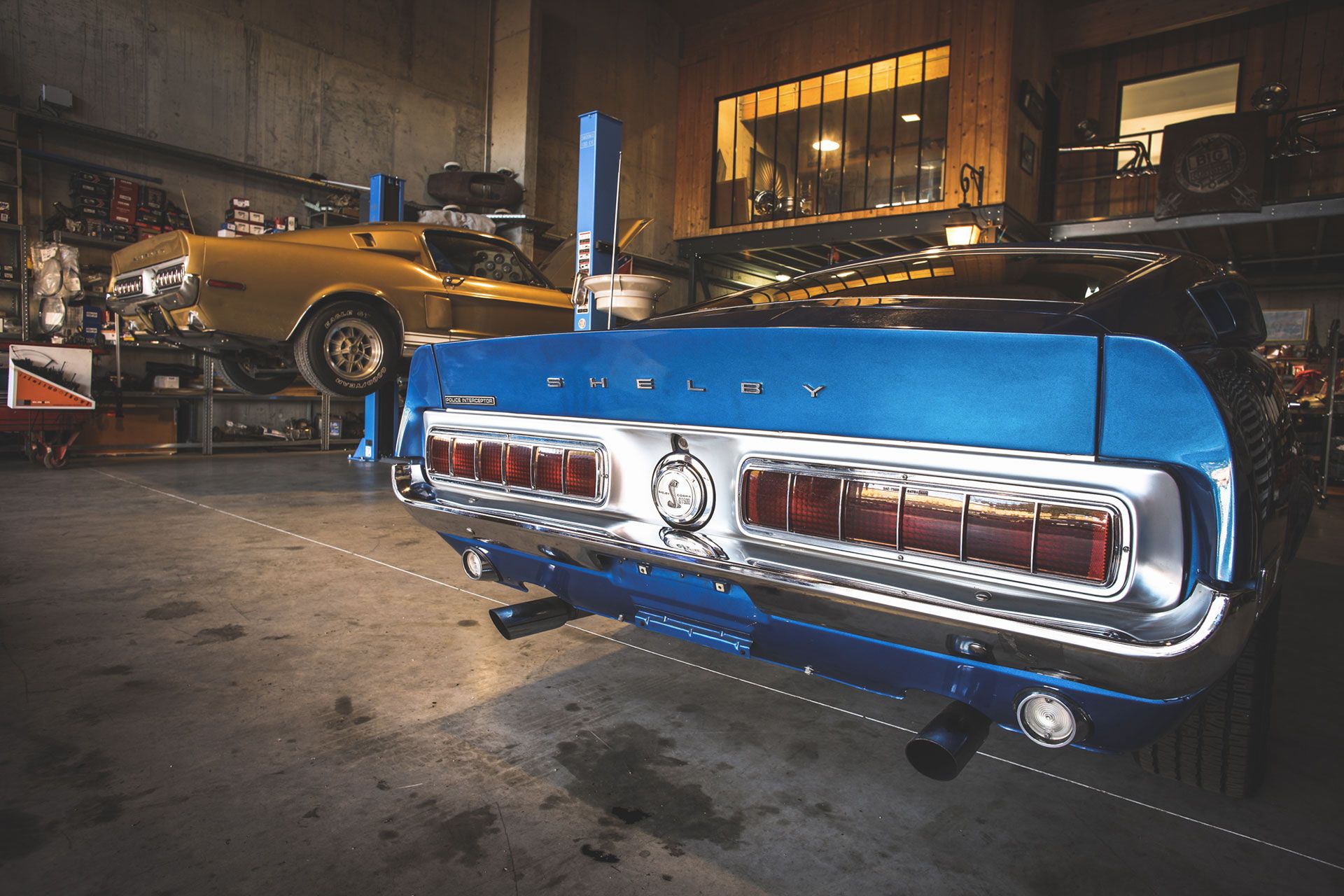 garage vehicule ancien