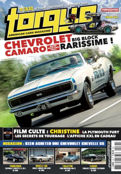 Voiture américaine, magazine Torque #38, BIG dans la presse, voiture américaine année 50, Chevrolet Apache Fleetside 1959