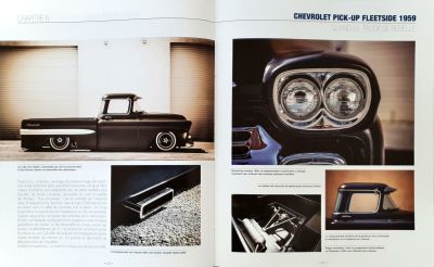 Voiture américaine, magazine Chevrolet - L'esprit américain, BIG dans la presse, voiture américaine année 50, Chevrolet Pick-up Fleetside 1959