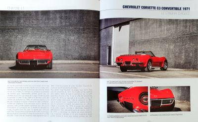 Voiture américaine, magazine Chevrolet - L'esprit américain, BIG dans la presse, voiture américaine année 70, Chevrolet Corvette C3 Convertible 1971